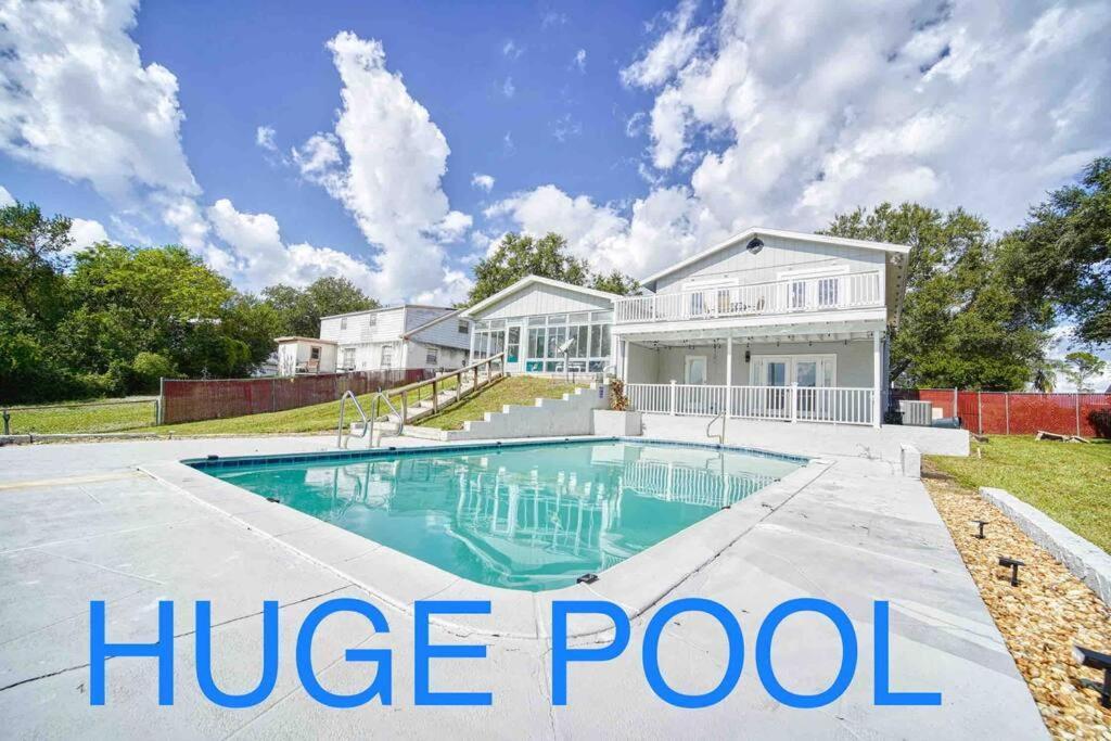 Stylish Lake Home With Huge Pool, Arcade With Ps5,And Theater Just 5 Min From Legoland Winter Haven Dış mekan fotoğraf