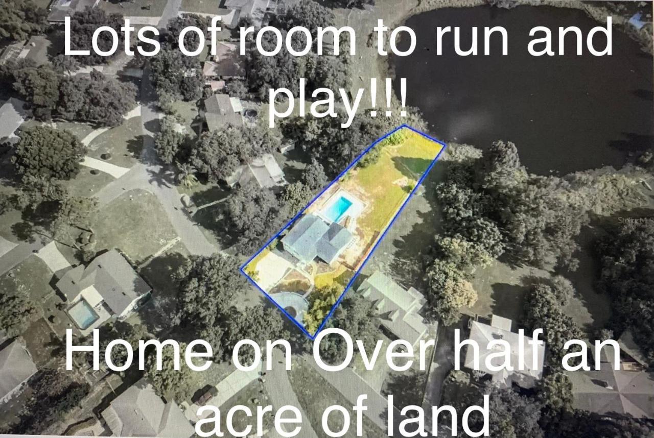 Stylish Lake Home With Huge Pool, Arcade With Ps5,And Theater Just 5 Min From Legoland Winter Haven Dış mekan fotoğraf